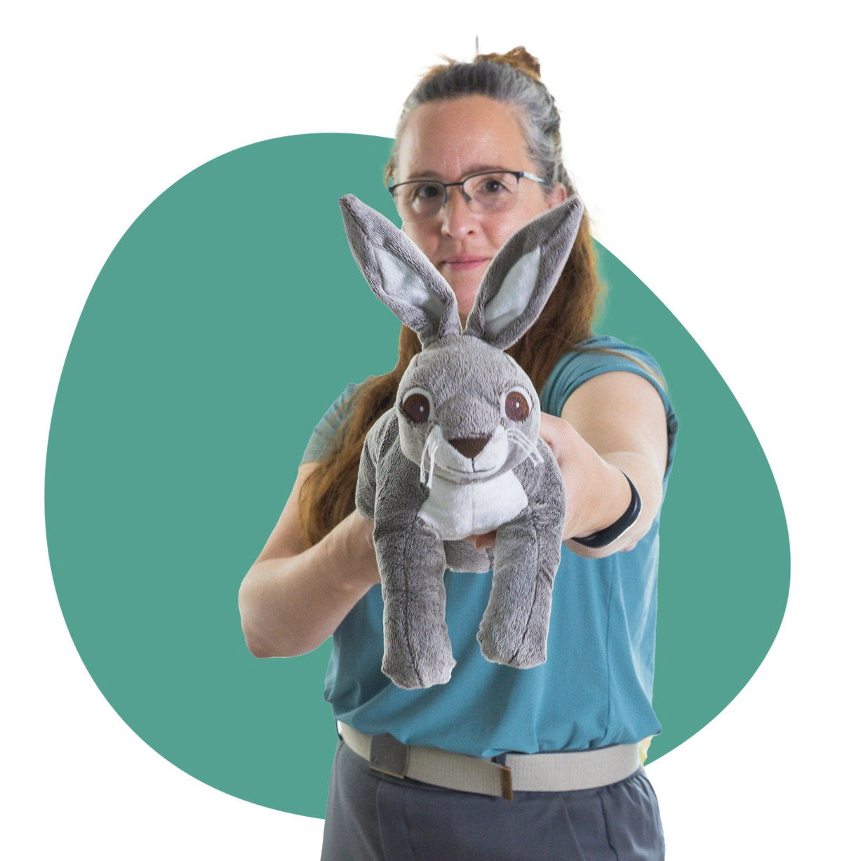 Andrea Hasler und Hasi, Lerntherapie in Hude